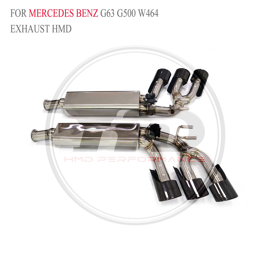 Mercedes-Benz G63 G500 W464 catback SUS304 Sport Exhaust System - 6