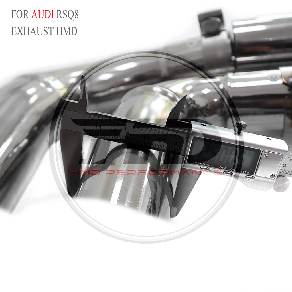 Audi RSQ8 Valved Catback SUS304 Racing Grade Exhaust System - 4