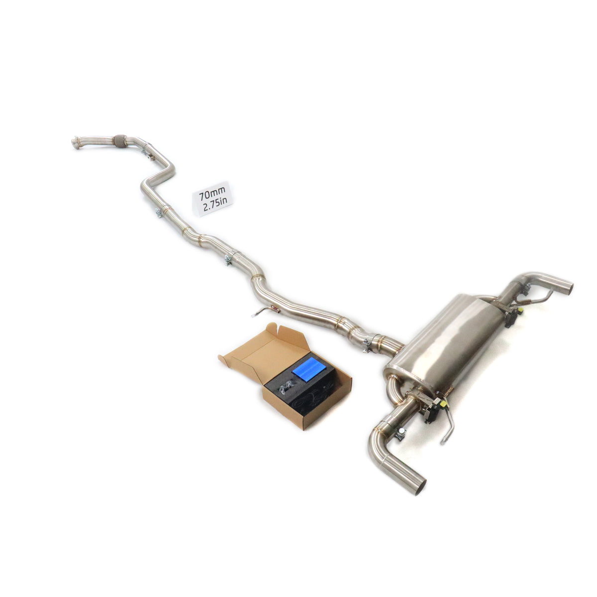 Mercedes-Benz GLC300 X254 Valved Catback SUS304 Racing Grade Exhaust System - 1