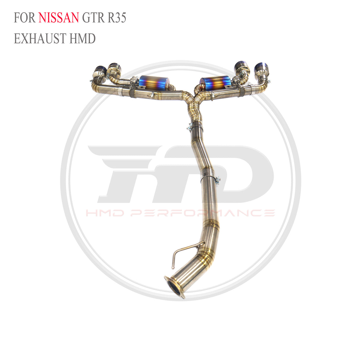 Nissan GTR R35 Valved Catback Titanium Racing Grade Exhaust System - 6