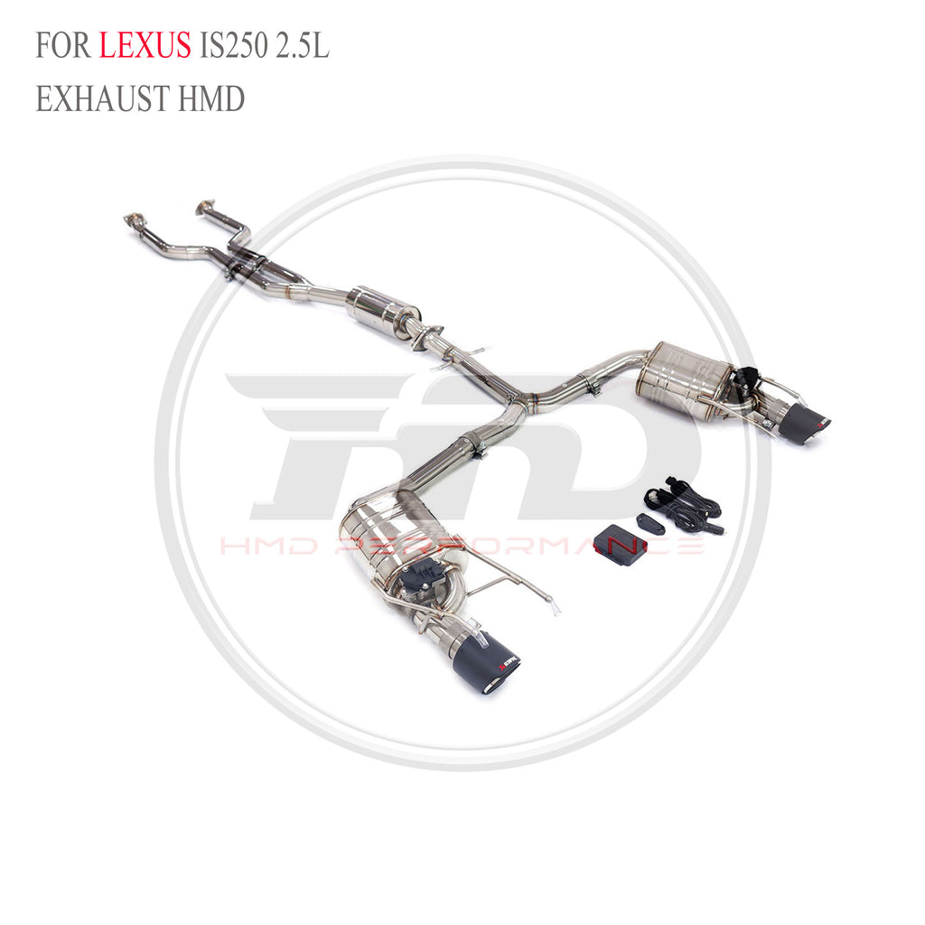 Lexus IS250 2.5L catback SUS304 Sport Exhaust System - 4