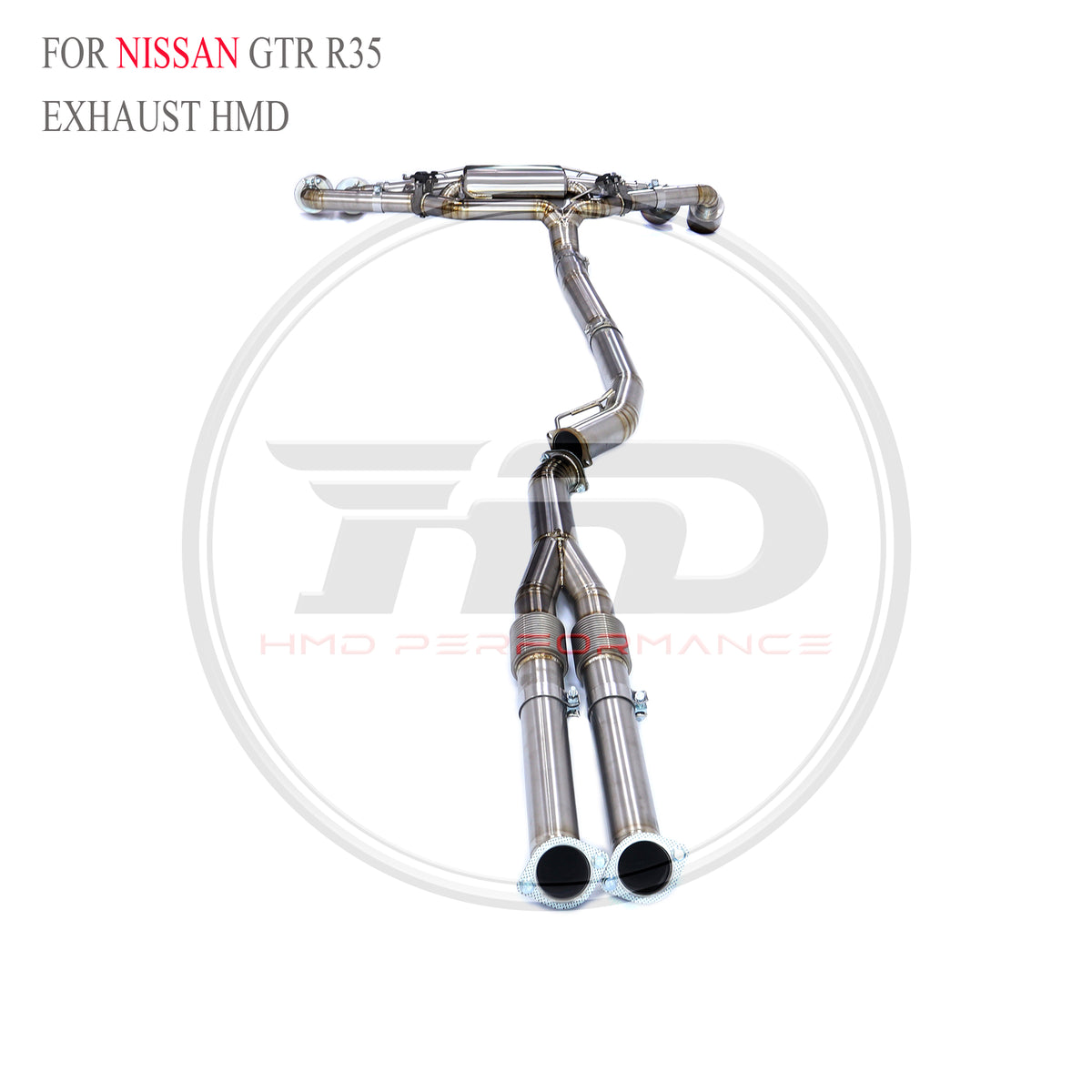 Nissan GTR R35 Valved Catback Titanium Racing Grade Exhaust System - 5