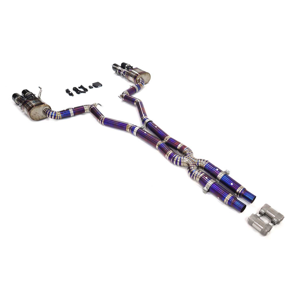 Ford Mustang GT 5.0L catback Titanium Racing Grade Exhaust System - 2