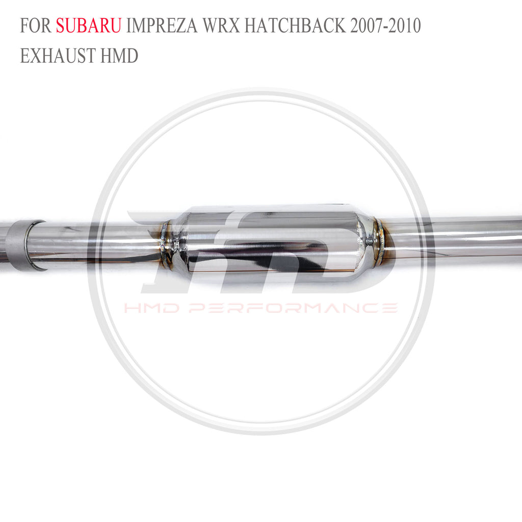 Subaru Impreza WRX Hatchback 2007-2010 catback SUS304 Sport Exhaust System - 6