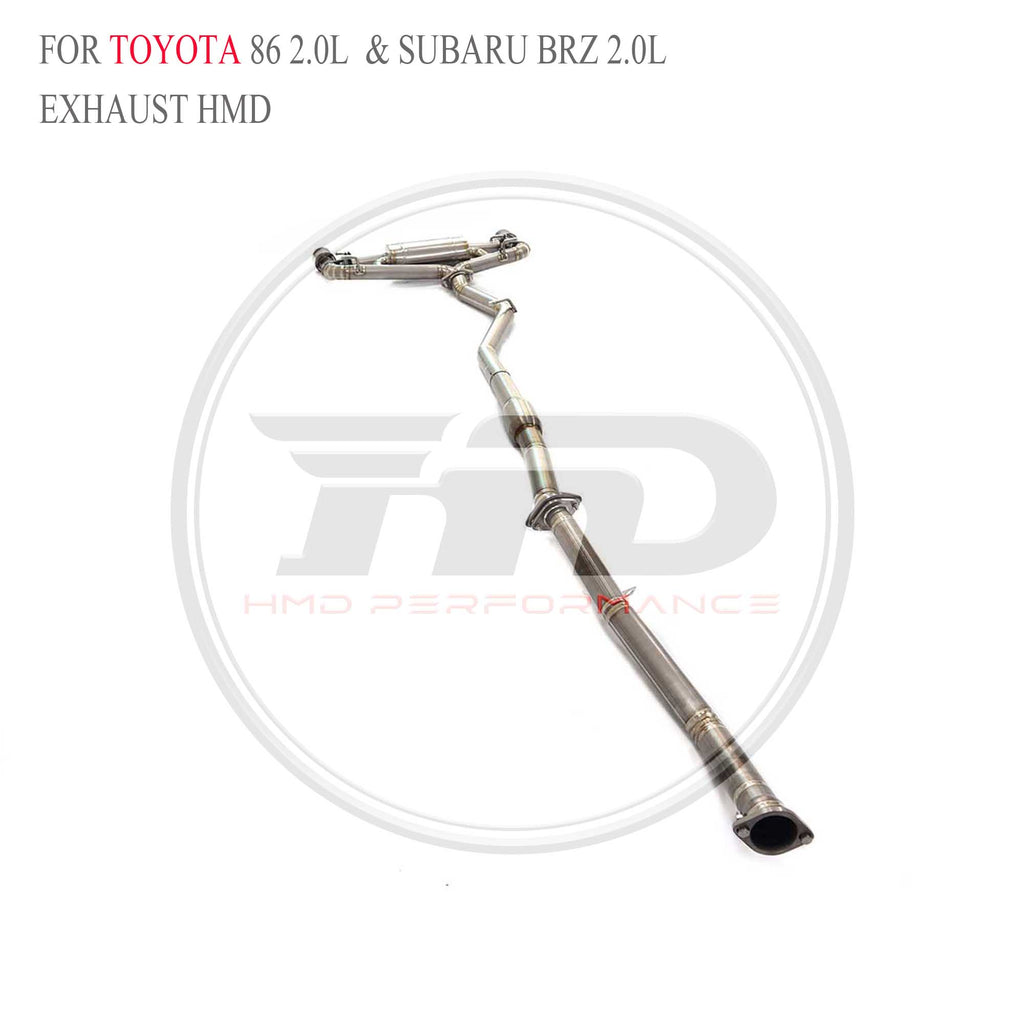 Toyota 86 2.0L & BRZ 2.0L catback Titanium Sport Exhaust System - 6