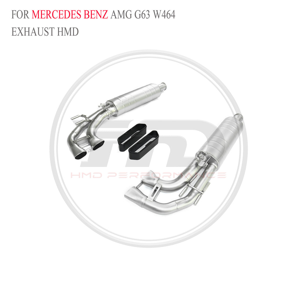 Mercedes-Benz AMG G63 W464 catback SUS304 Sport Exhaust System - 4