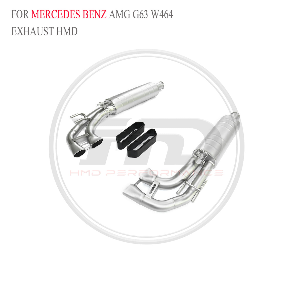 Mercedes-Benz AMG G63 W464 catback SUS304 Sport Exhaust System - 4