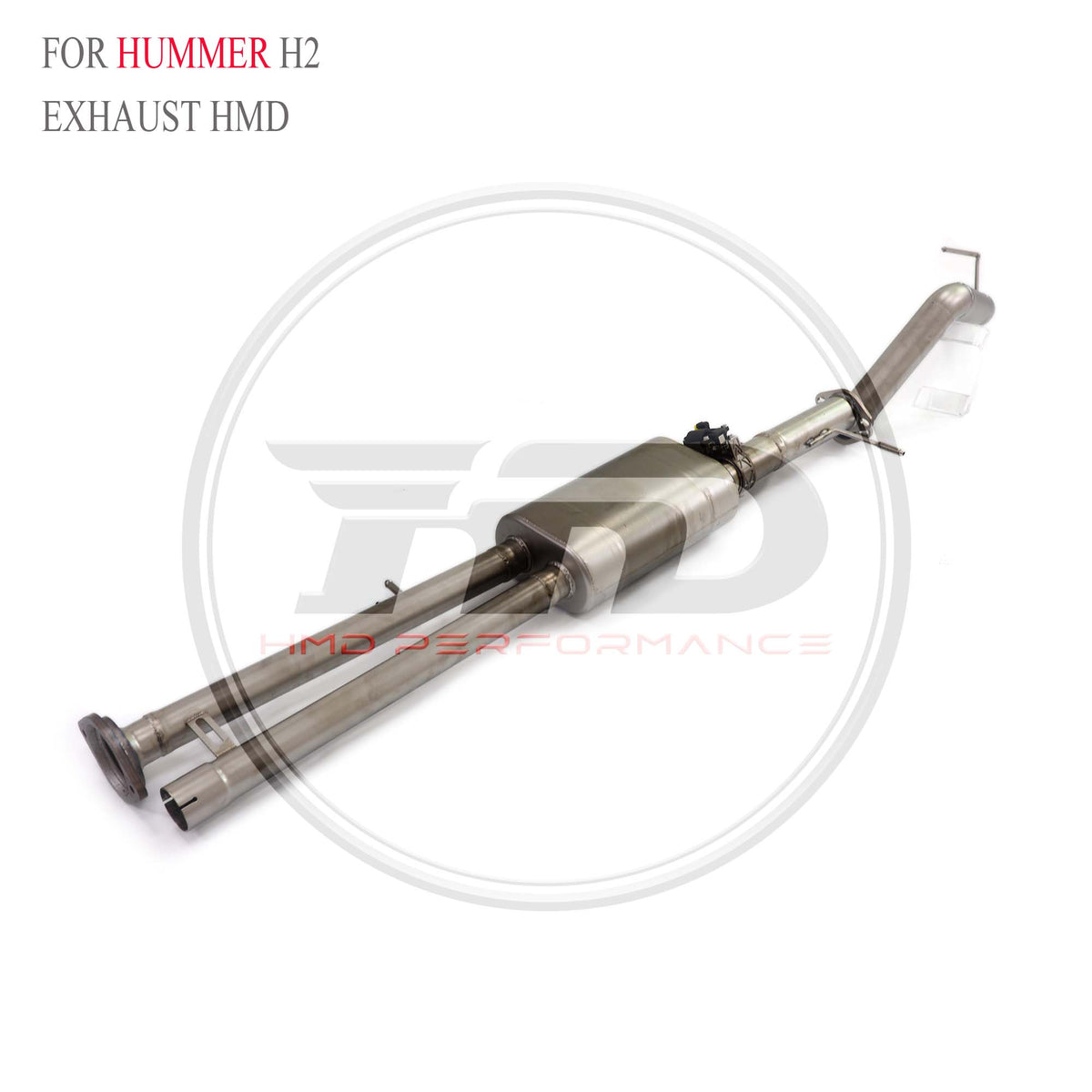 Hummer H2 catback SUS304 Racing Grade Exhaust System - 6