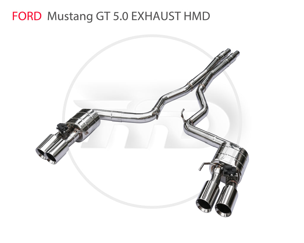 Ford Mustang GT 5.0T Valved Catback SUS304 Racing Gr - sub