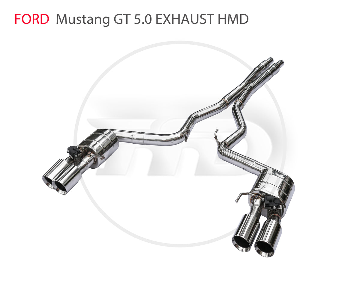 Ford Mustang GT 5.0T Valved Catback SUS304 Racing Gr - sub