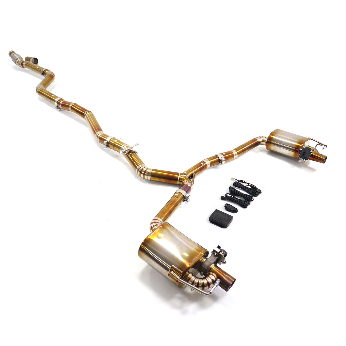 Mercedes-Benz C200 Coupe W205 Valved Catback Titanium Racing Grade Exhaust System - 1