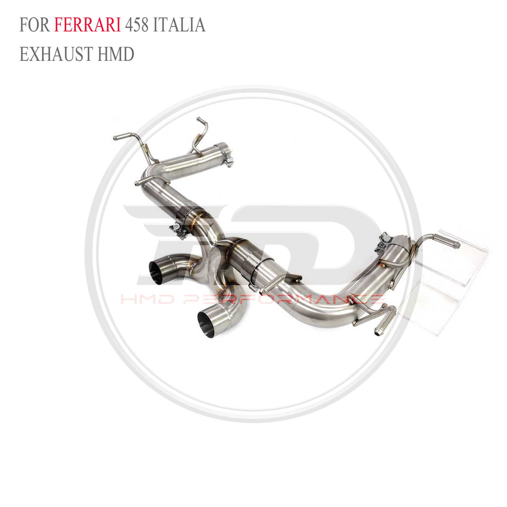 Ferrari 458 Italia catback SUS304 Racing Grade Exhaust System - 4