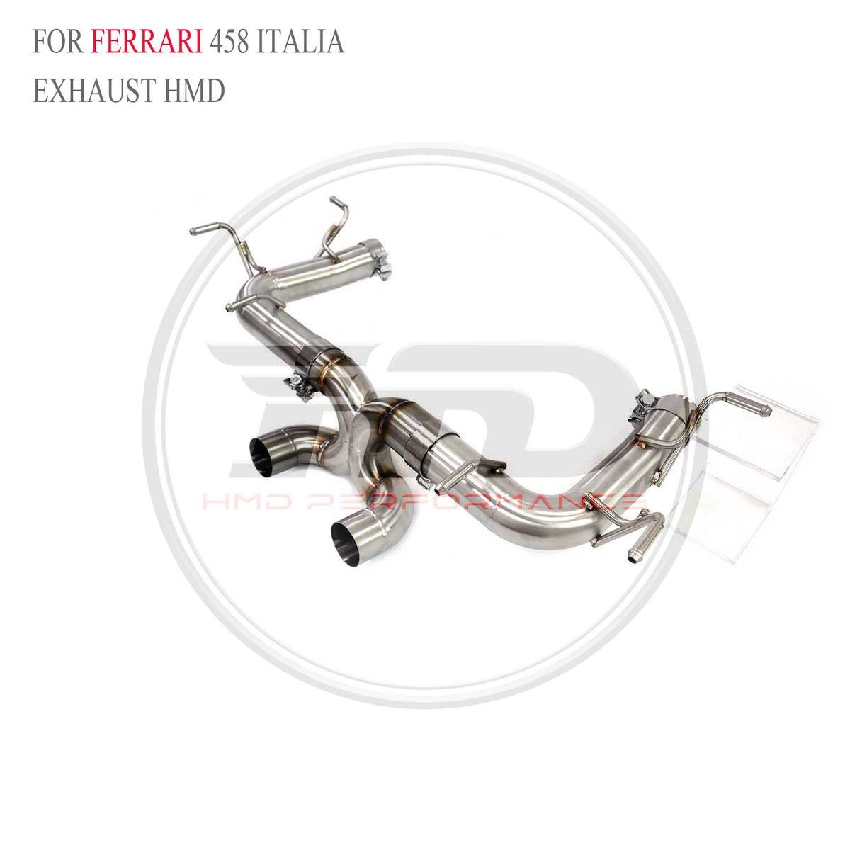 Ferrari 458 Italia catback SUS304 Racing Grade Exhaust System - 4