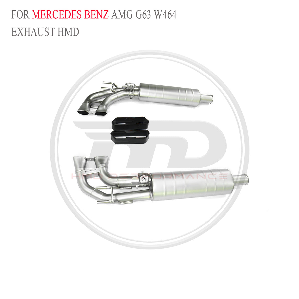 Mercedes-Benz AMG G63 W464 catback SUS304 Sport Exhaust System - 5