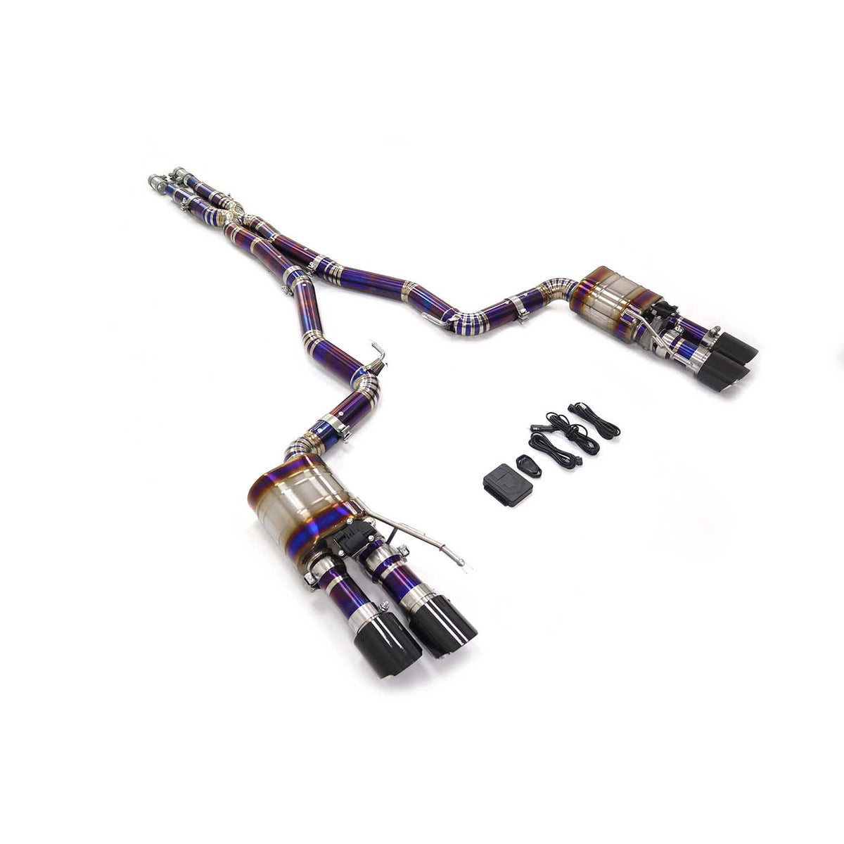 Ford Mustang GT 5.0L catback Titanium Racing Grade Exhaust System - 1