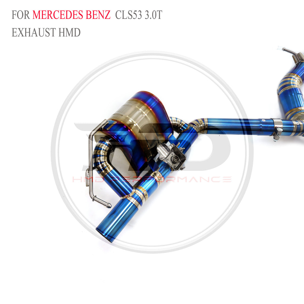 Mercedes-Benz CLS53 3.0T 2018 catback Titanium Sport Exhaust System - 5