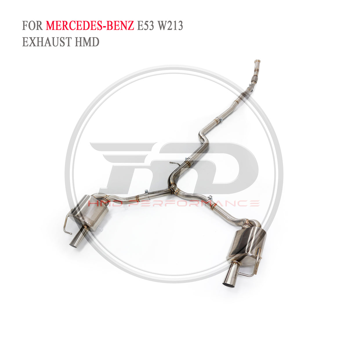 Mercedes-Benz E53 W213 catback Racing Grade Exhaust System - 2