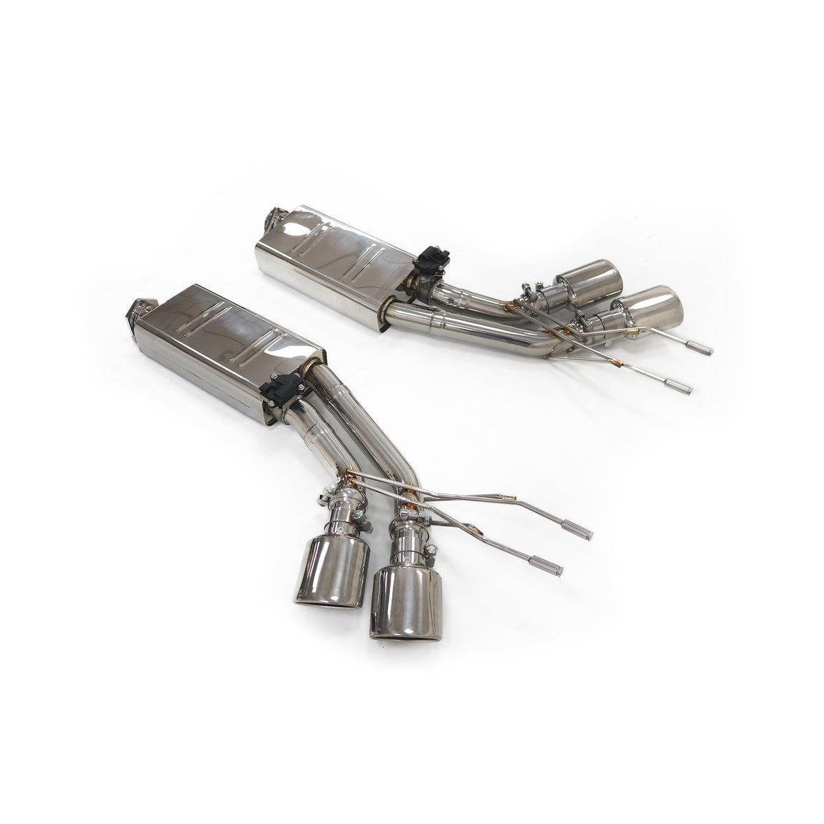 Mercedes-Benz G55 W463 5.4L Valved Catback SUS304 Racing Grade Exhaust System - 1