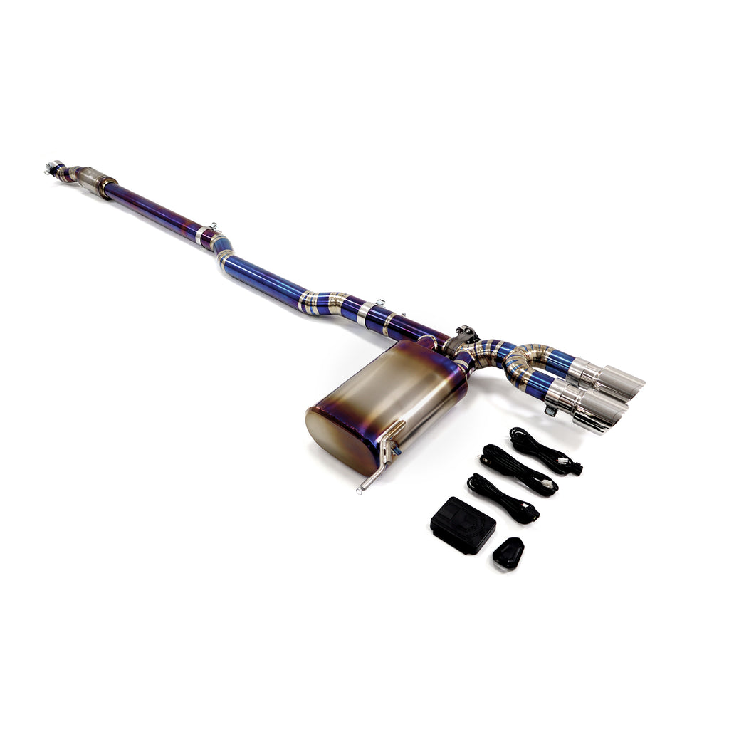 MINI F56 B48 2.0T catback Titanium Sport Exhaust System - 1