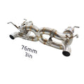 Ferrari 488 Valved Axle-Back SUS304 Racing Grade Exhaust System - 1